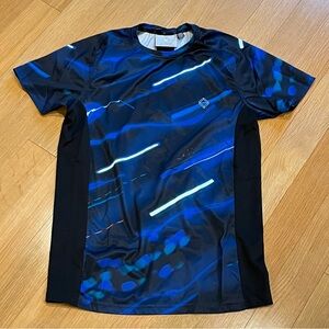 Topman Sport Graphic Print Active Tee - Small
